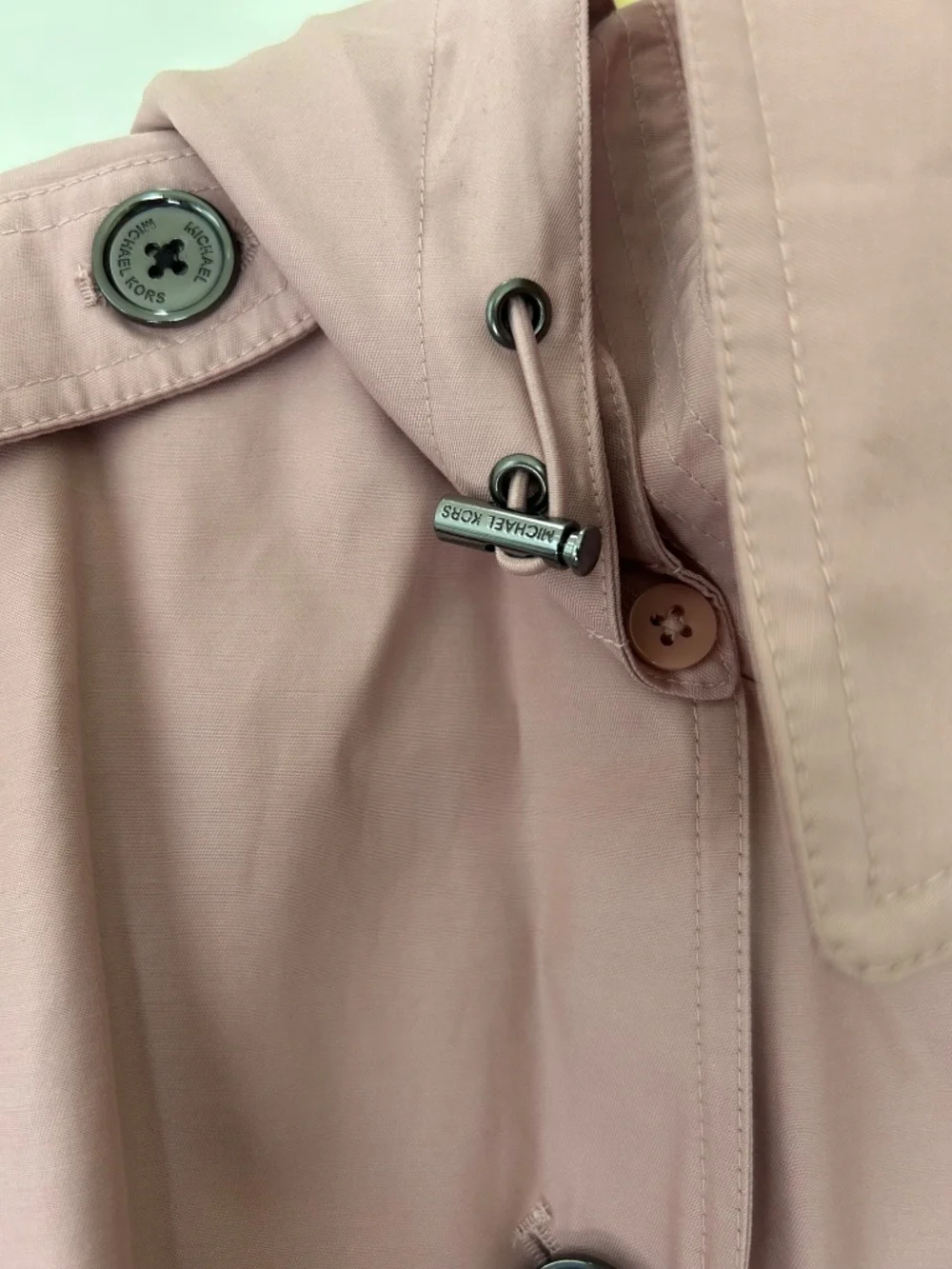 Michael Kors Trench Coat, Womens XL, Pink NWOT